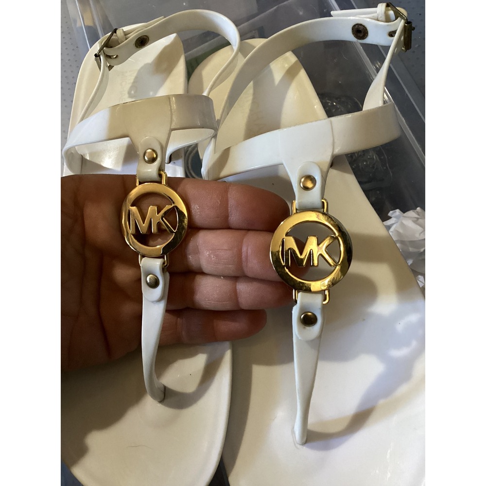 Michael Kors white sandle